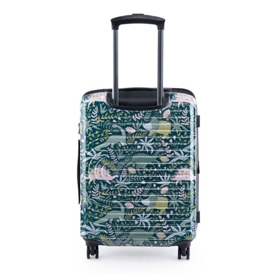 Milieu - Valise pour enfants Bagage à main rigide, Dinos Floral