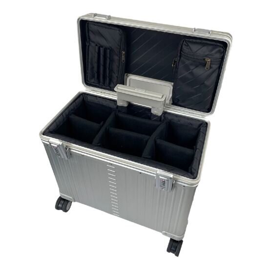 [Pas d&#039;images] 17&quot; 4-roues Pilot Case en platine