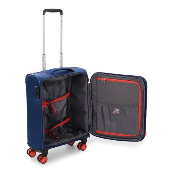 Crosslite - Trolley Carry-On, bleu