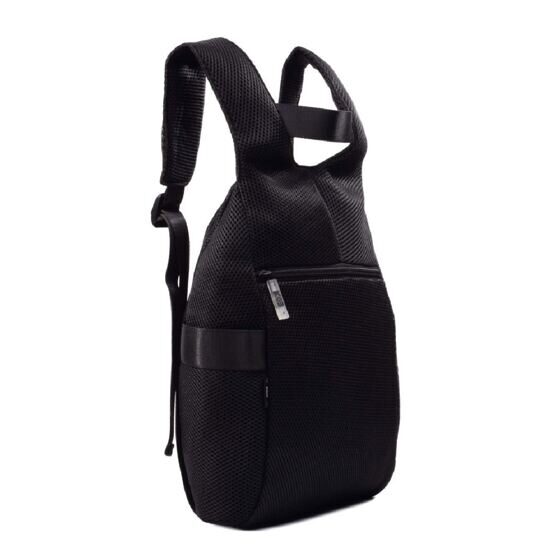 Sac à dos 3D antivol de taille moyenne, noir