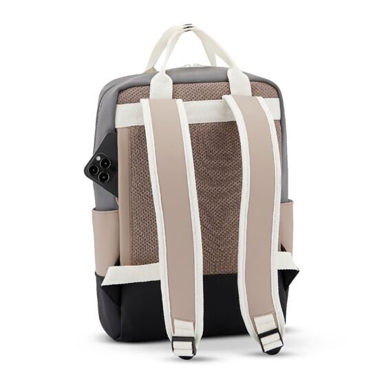 Hailey - Sac à dos, beige-gris