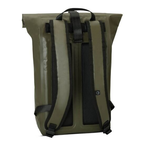 Conor - Sac à dos Rolltop, vert foncé