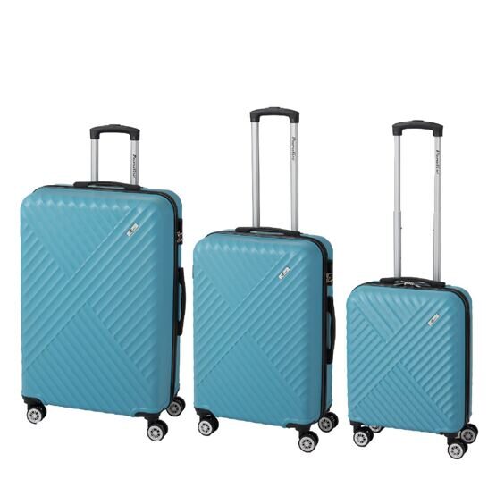 Kingston - Set de 3 valises turquoise