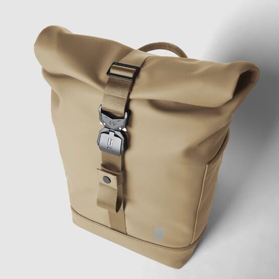 ROLLTOP - Sac à dos pour ordinateur portable en beige