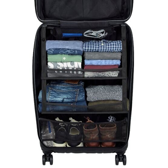 Valise Stand-Up L en noir