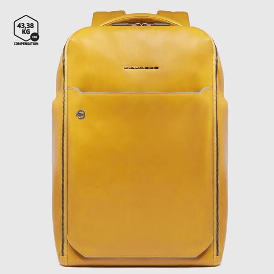 Blue Square - Sac à dos pour ordinateur portable 15,6&quot; en jaune