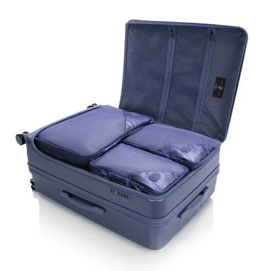 EZ Fashion - Trolleykoffer L en bleu marine