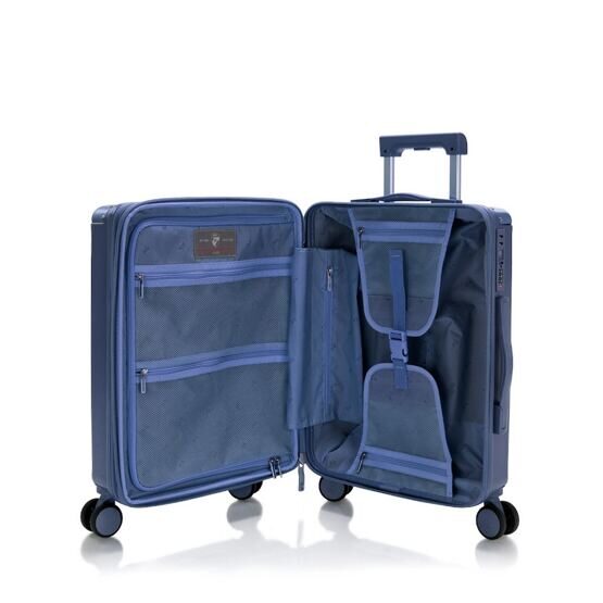 Luxe - Handgepäcktrolley en bleu marine