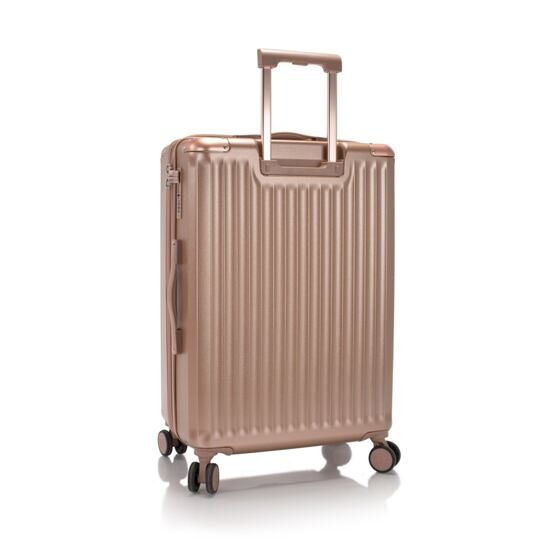 Luxe - Valise trolley M en or rose