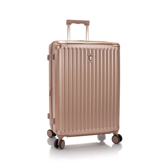 Luxe - Valise trolley M en or rose