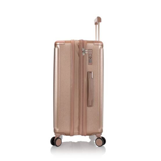 Luxe - Valise trolley M en or rose