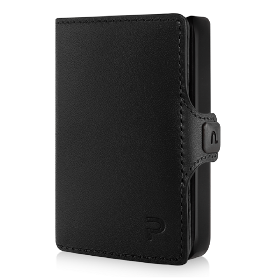 KLIK MAGNET Portefeuille Slim Noir 8 pièces