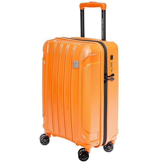 Tourist - Trolley bagage à main avec USB en orange