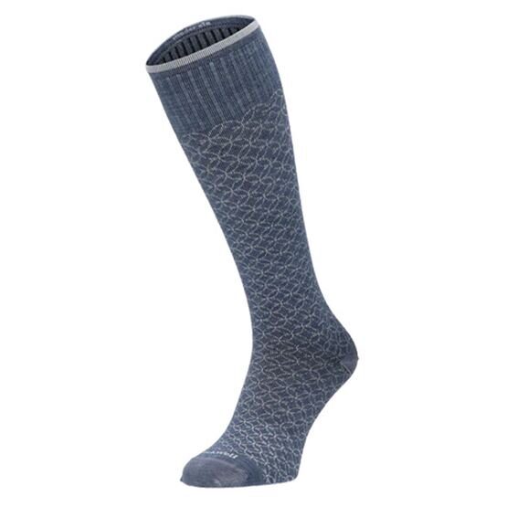 Chaussettes de compression Federleicht Fancy pour femmes Denim M/L 39-43