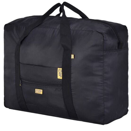 Sac de transport pliable en noir