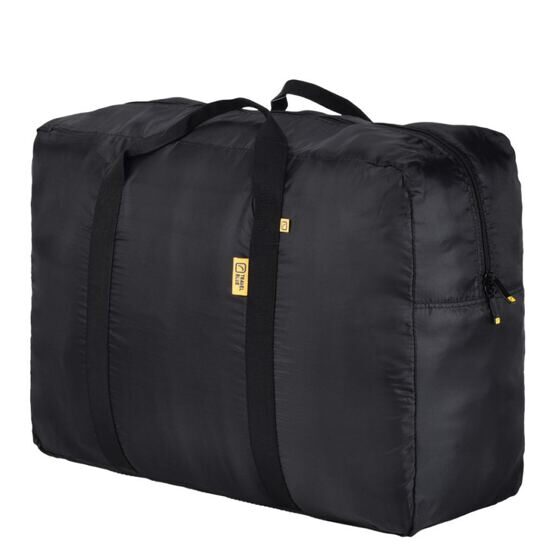 Sac de transport pliable grand modèle en noir