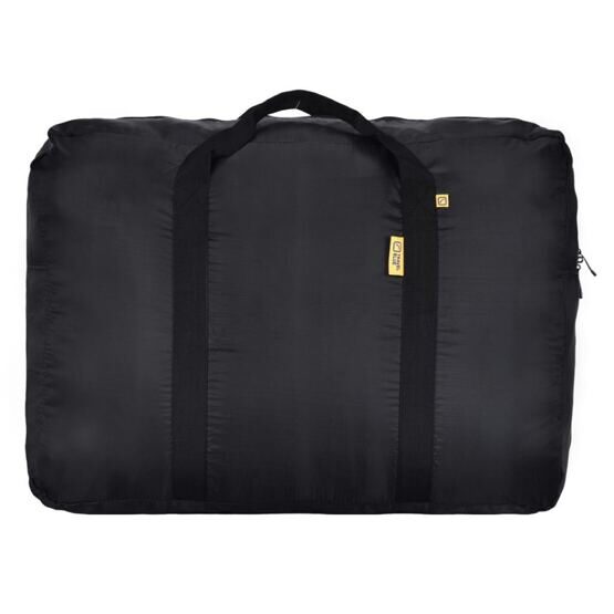 Sac de transport pliable grand modèle en noir