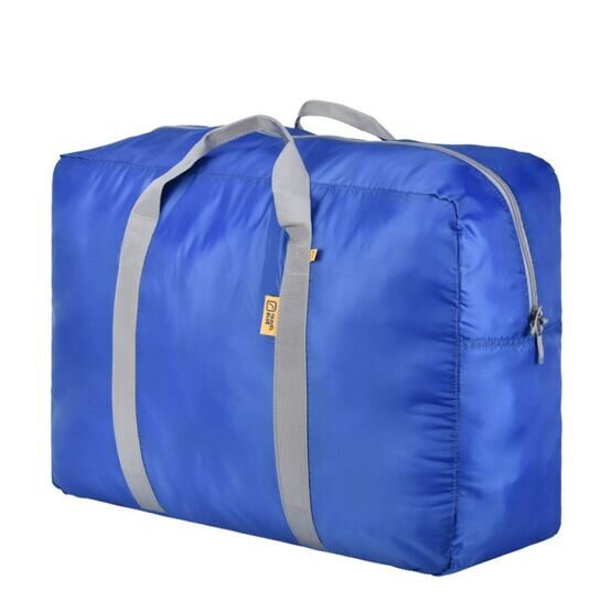 Sac de transport pliable grand modèle en bleu