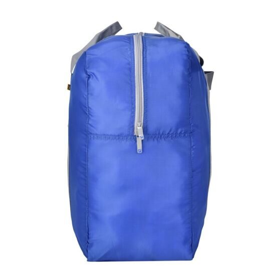 Sac de transport pliable grand modèle en bleu