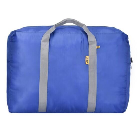 Sac de transport pliable grand modèle en bleu