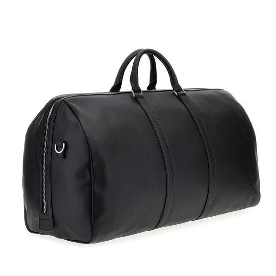 Pisa Saffiano Weekender schwarz