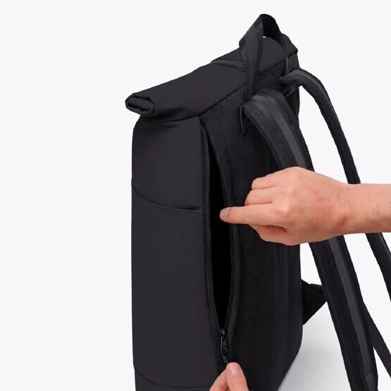 Hajo Medium Backpack - Aloe Schwarz