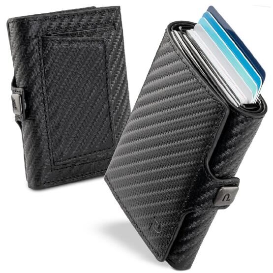 KLIK XL Slim Wallet Carbon 14er