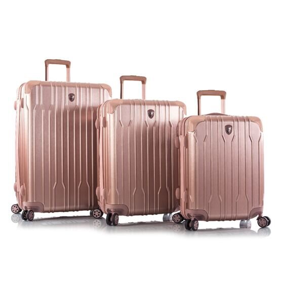 Xtrak - Set de 3 trolleys en or rose