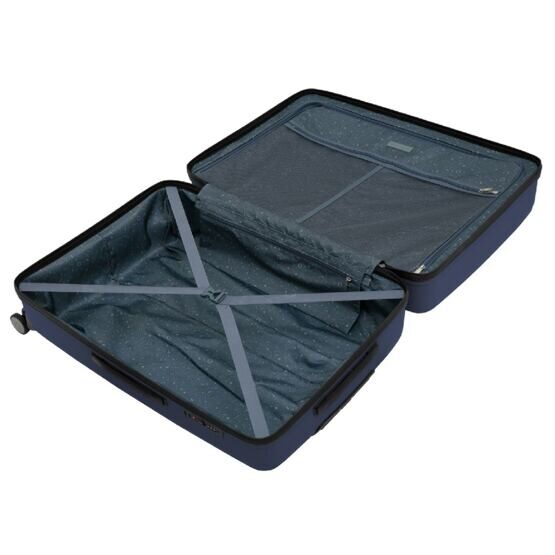 TXL - Grande valise coque dure, bleu foncé