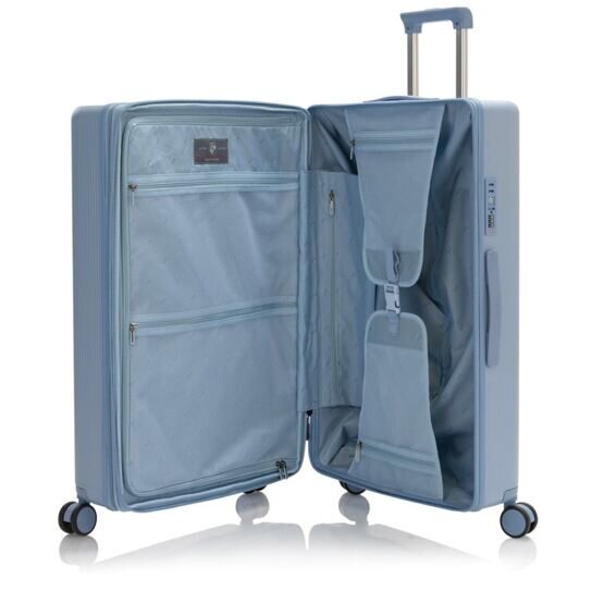 Earth Tones - Valise trolley L en gris glacier