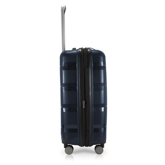 Britz - Valise de taille moyenne, bleu foncé