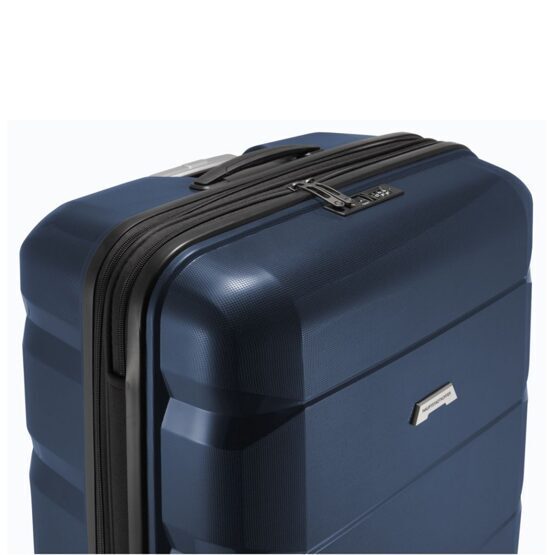 Britz - Valise de taille moyenne, bleu foncé