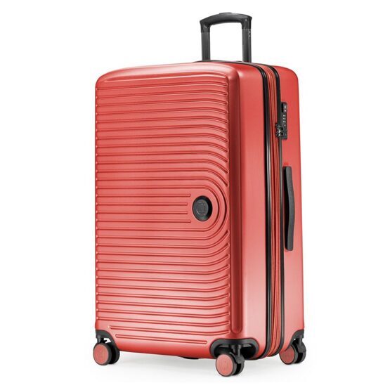 Mitte - Grande valise coque dure en corail