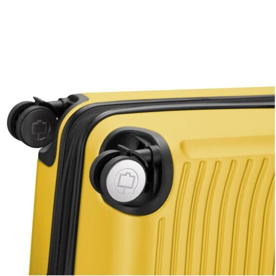 Mitte - Grande valise coque dure jaune