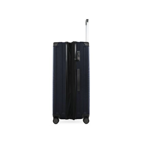 Q-Damm - Grande valise coque dure bleu foncé