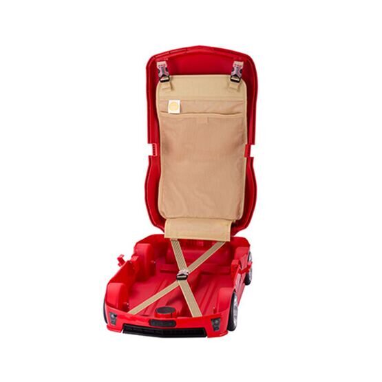 For Kids Valise pour enfant voiture de course jaune brillant