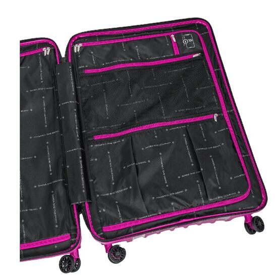 Tourist - Trolley M Extensible en Fuchsia