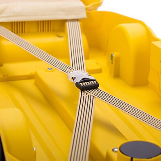 For Kids Valise pour enfant voiture de course jaune brillant