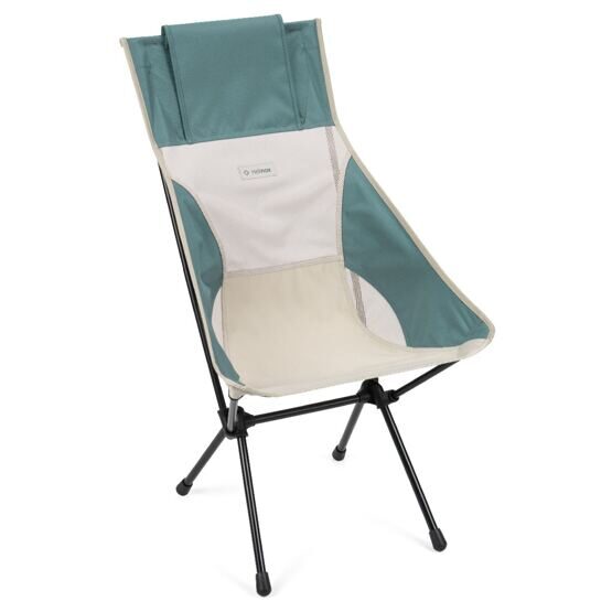 Chaise Sunset - Bone/Teal