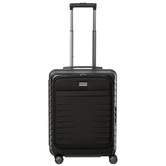 Litron Frame - Trolley S+ avec poche frontale, noir