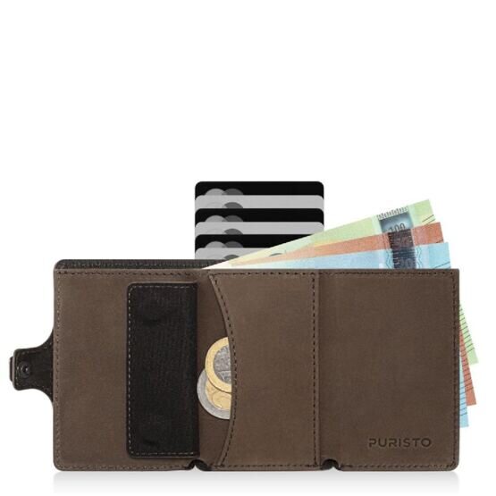 CLICK MAGNET Slim Wallet Vintage 12pcs