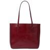 Diana - Shopper en cuir, rouge foncé 4