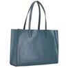 Mirra - Shopper en cuir, bleu 4