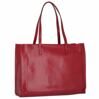 Mirra - Shopper en cuir, rouge 2