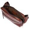 Damiano - Sac banane en cuir, marron 2