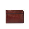 Damiano - Porte-documents en cuir, marron 1