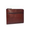 Damiano - Porte-documents en cuir, marron 3