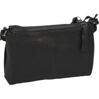 Just Jolie Double Zip Crossbody Bag Schwarz 4