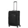 Airea - Trolley 4 roues extensible 67cm en noir 8