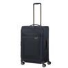 Airea - Trolley avec 4 roues extensible 67cm en bleu foncé 1